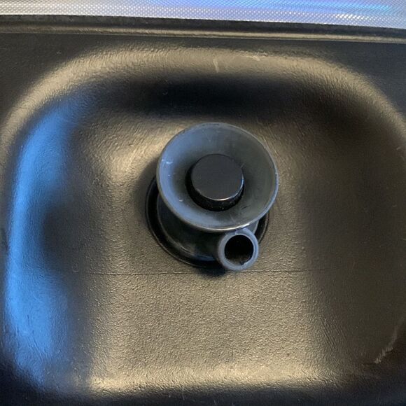 Vintage Console Thermos “Humper” Black travel Cooler Roadtrip Made in USA - Picture 5 of 8